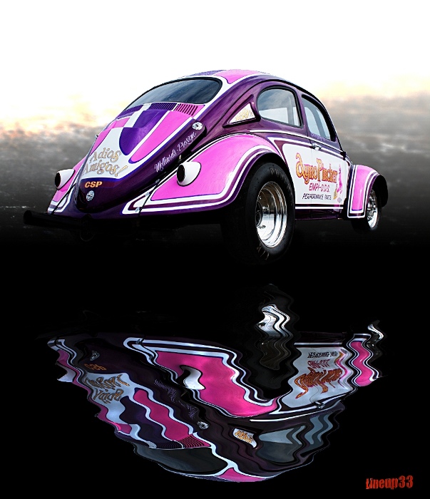 Dyno Pincher - The new generation for Nostalgia Gasser - Réflection black&sky
